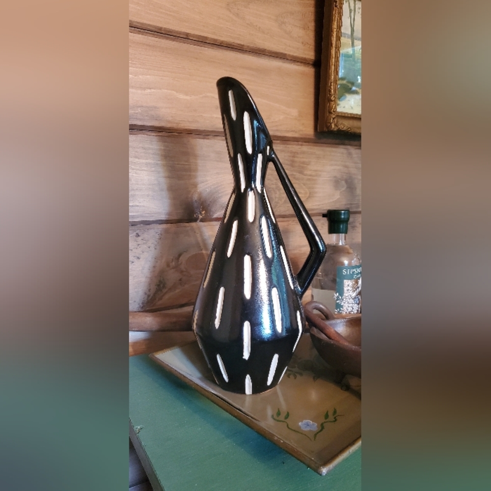Vase Carafe Pitcher Long Neck Pottery